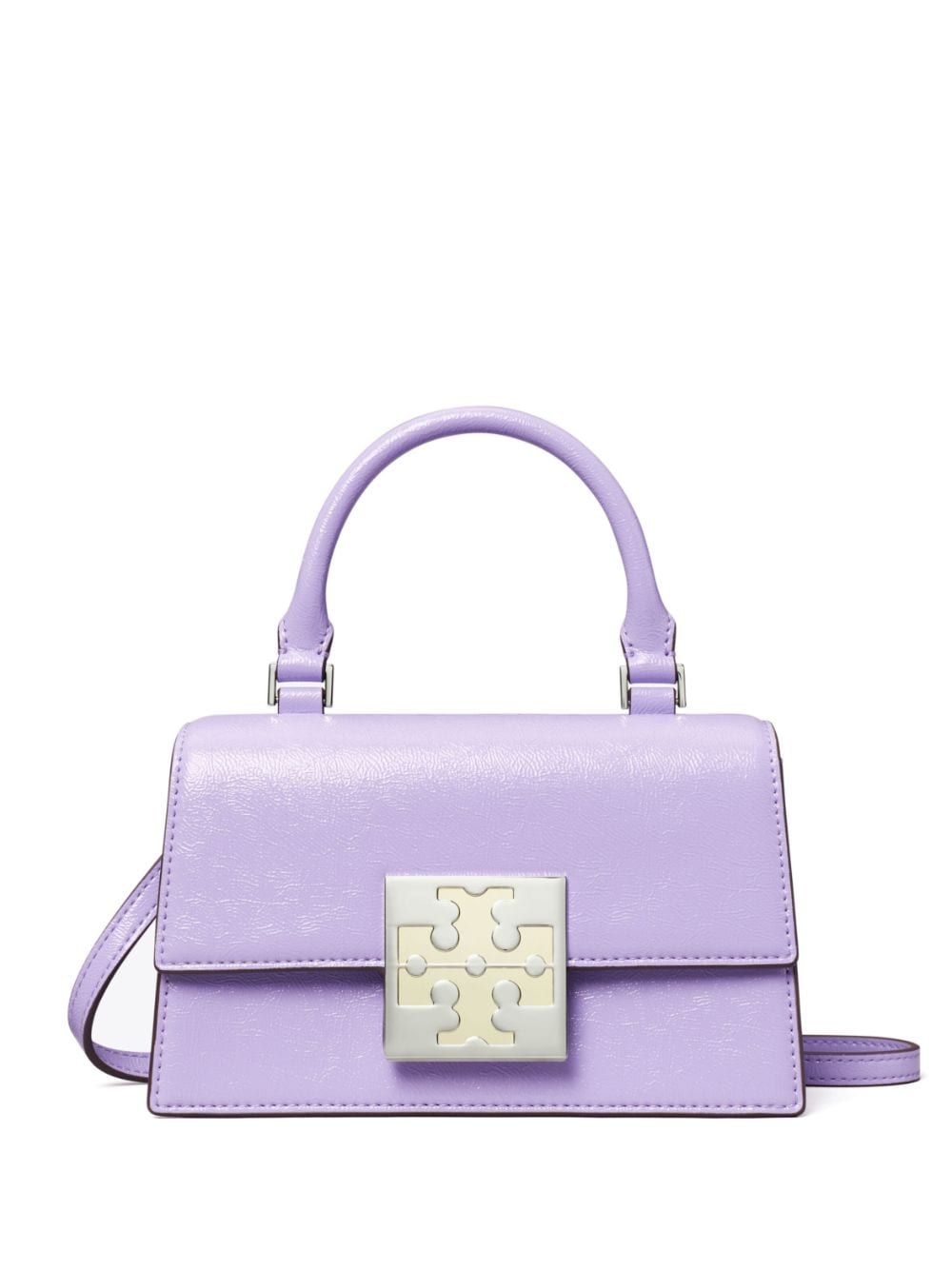 Tory Burch Mini Bon Bon Handtasche - Violett von Tory Burch