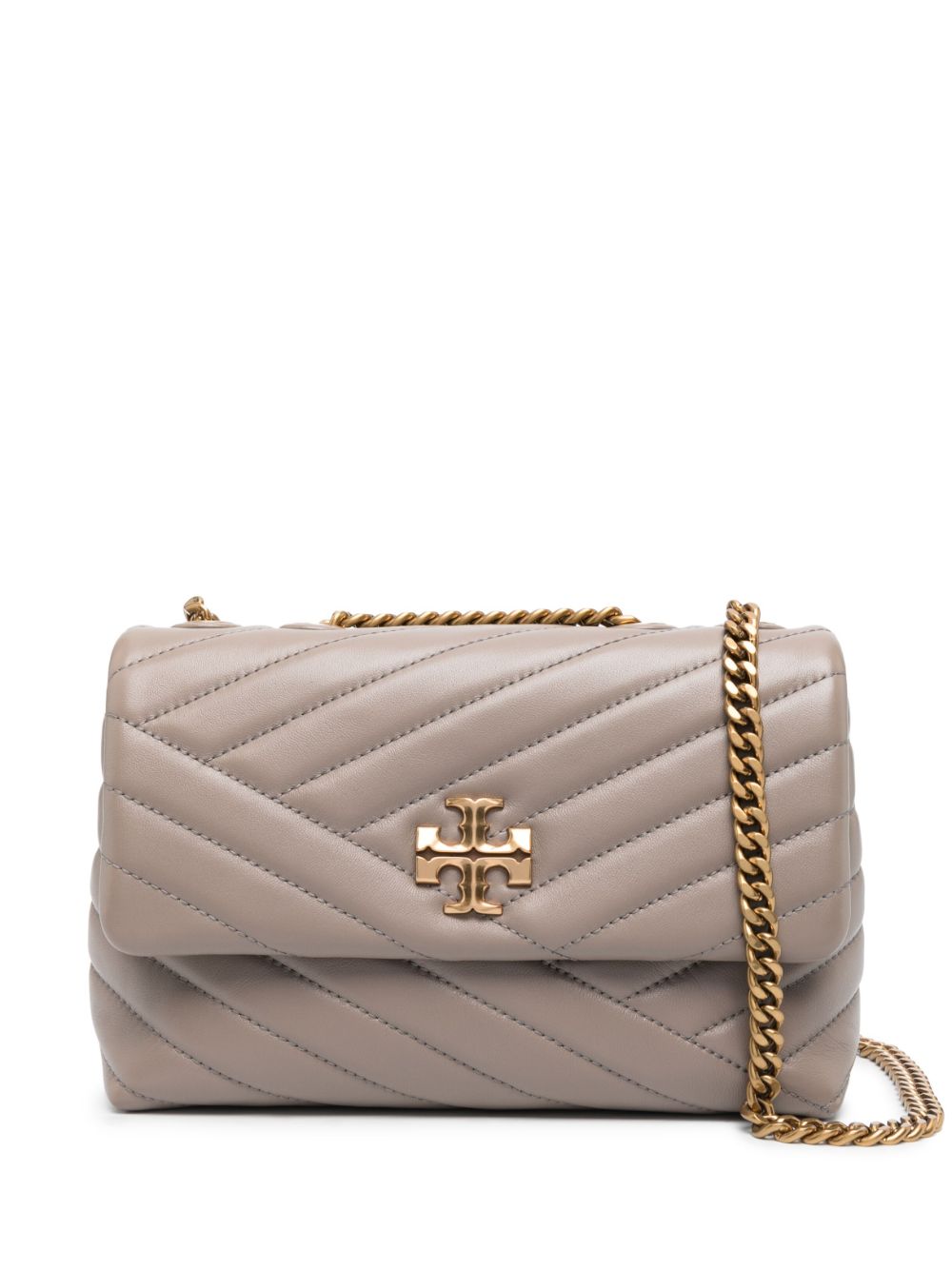 Tory Burch Gesteppte Kira Schultertasche - Grau von Tory Burch