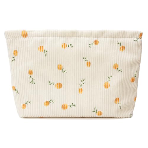Torytoe Kulturtasche Damen, Kosmetiktasche Cord Kulturbeutel Makeup Tasche Schminktasche Massivfarbe Waschtasche Travel Cosmetic Organizer Multifunktionaler Reisen Kulturtasche für Damen Mädchen Torytoe Kulturtasche Damen, Kosmetiktasche Cord Kulturbeutel Makeup Tasche Schminktasche Massivfarbe Waschtasche Travel Cosmetic Organizer Multifunktionaler Reisen Kulturtasche für Damen Mädchen von Torytoe