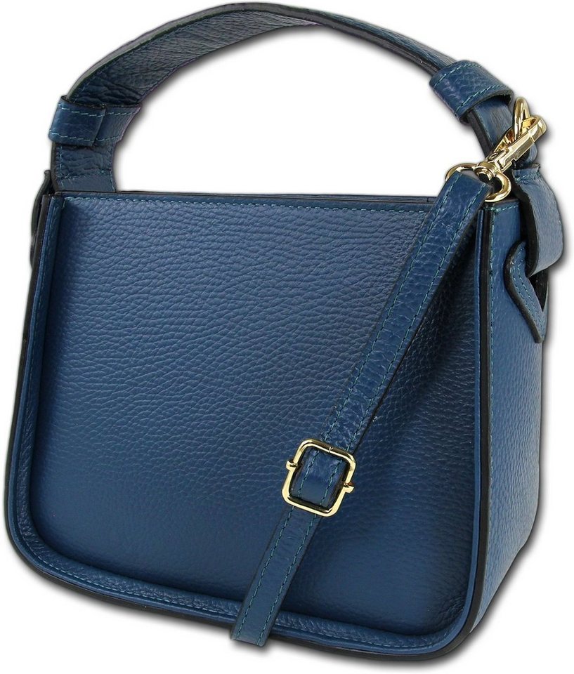 Toscanto Umhängetasche Toscanto Umhängetasche Freizeit (Umhängetasche, Umhängetasche), Damen Tasche Echtes Leder türkis, Made-In Italy von Toscanto