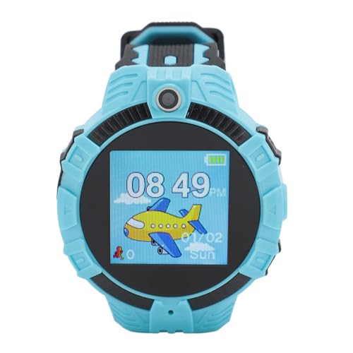 Tosuny Smartwatch für Kinder, HD-Touch-Scree-Uhren, 1,3-Zoll-IP67-wasserdichte Smartwatch mit HD-Kamera, Smartwatch mit 16 Puzzlespielen und Musikuhr-Taschenlampe (GREEN) von Tosuny