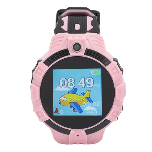 Tosuny Smartwatch für Kinder, HD-Touch-Scree-Uhren, 1,3-Zoll-IP67-wasserdichte Smartwatch mit HD-Kamera, Smartwatch mit 16 Puzzlespielen und Musikuhr-Taschenlampe (PINK) von Tosuny