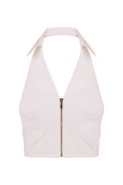 Backless vest von Total White