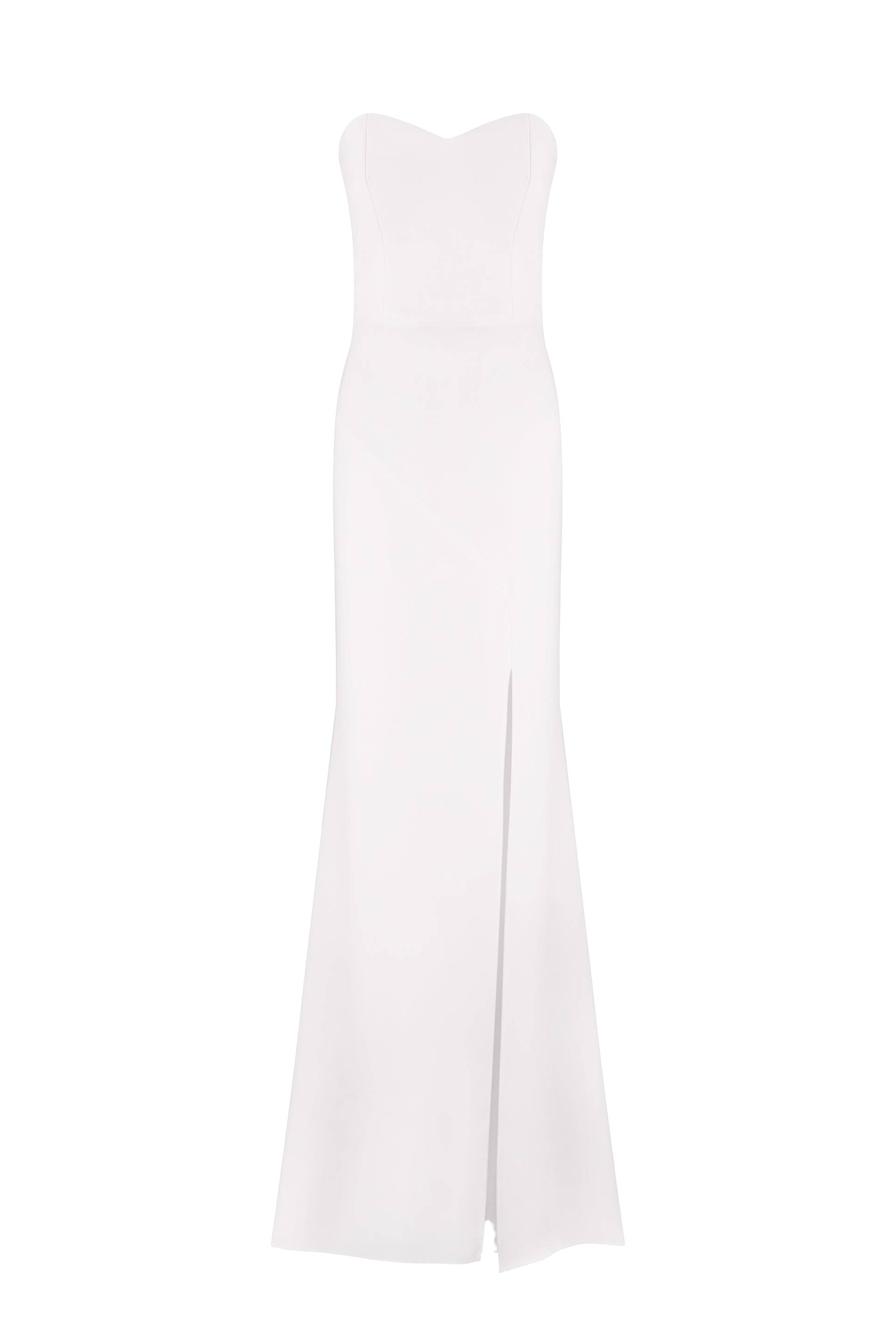 Maxi slit dress von Total White