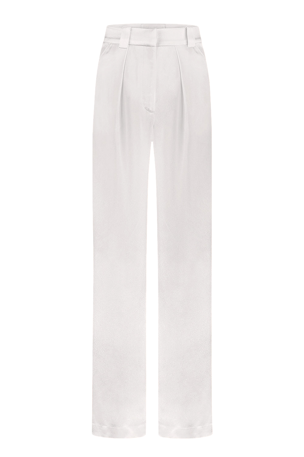 Satin trousers von Total White