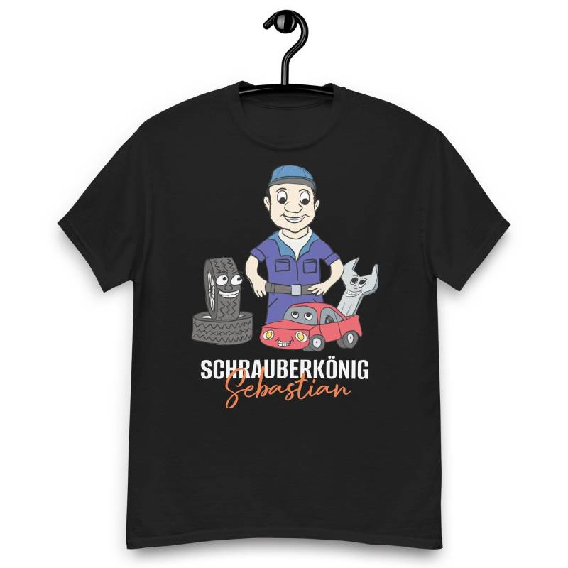 Schrauberkönig - T-Shirt Mit Individuellem Namen von TotalGaga