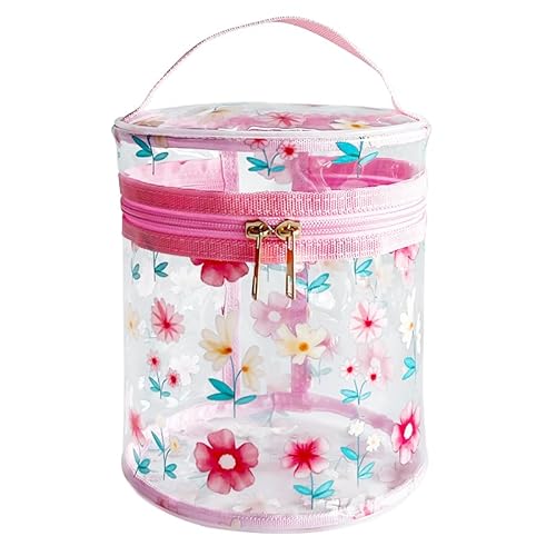 TotePrint wasserdichte PVC Kosmetiktasche mit Fruchtmuster 18×16cm - Reißverschluss Tragetasche für Damen Herren Reise Schwimmbad (D2064-7) von TotePrint