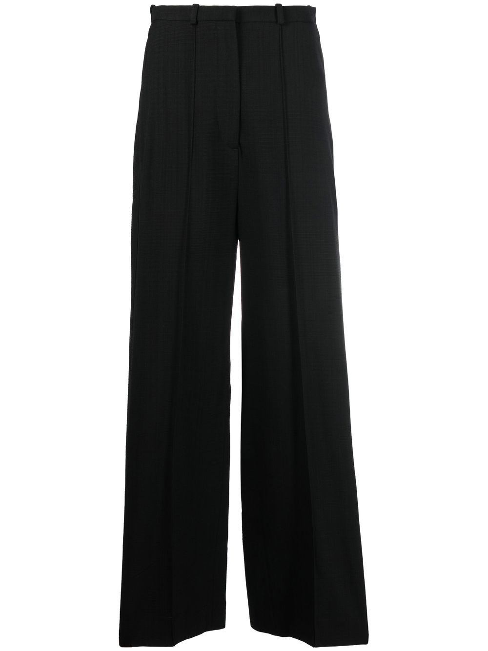 TOTEME Ausgestellte High-Waist-Hose - Schwarz von TOTEME