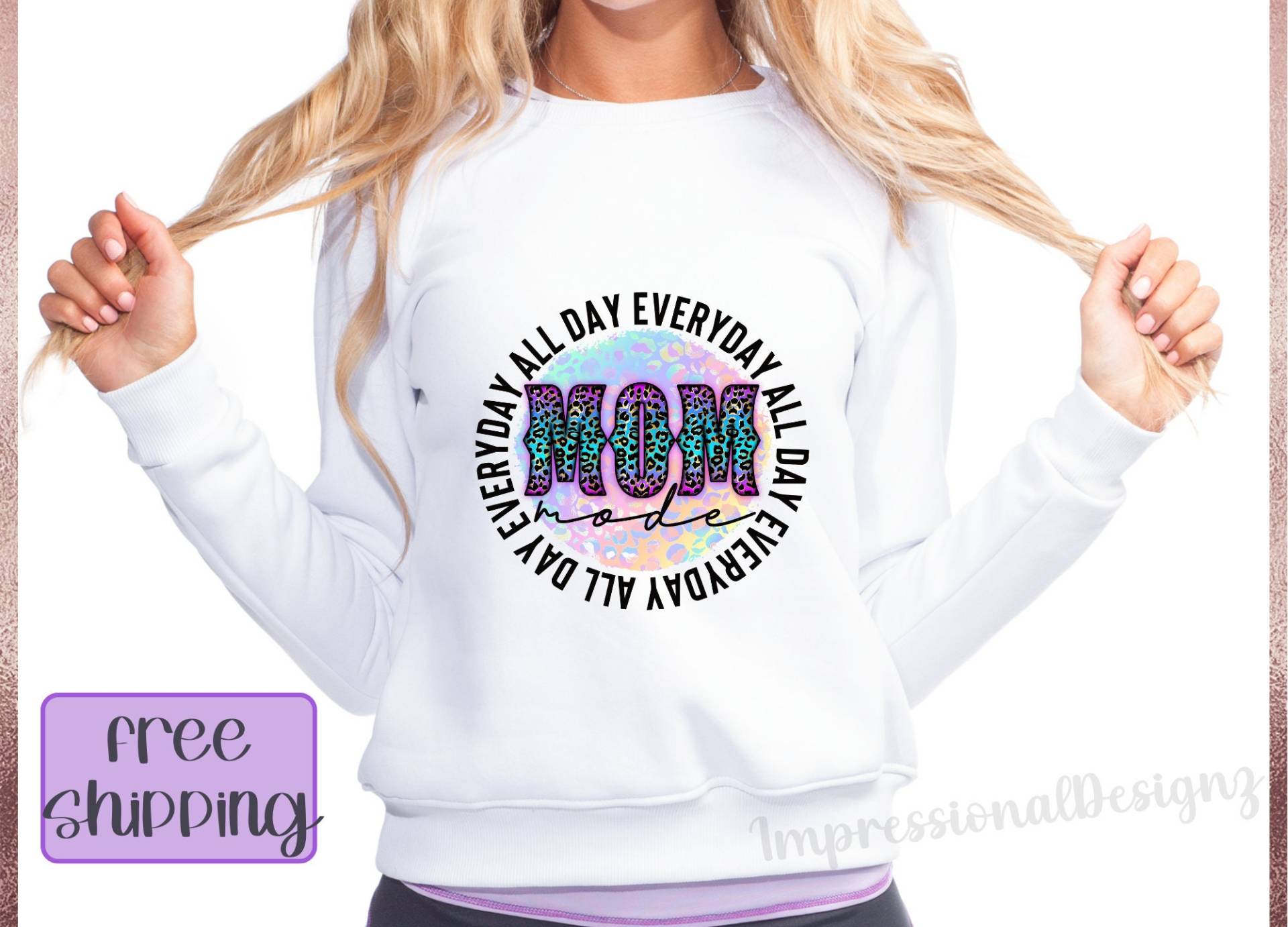 Retro Mama Sweatshirt | Mom Mode Hoodie Muttertagsgeschenk Geschenk Für Unisex Schwere Mischung Crewneck von TotesAndTeesEtc