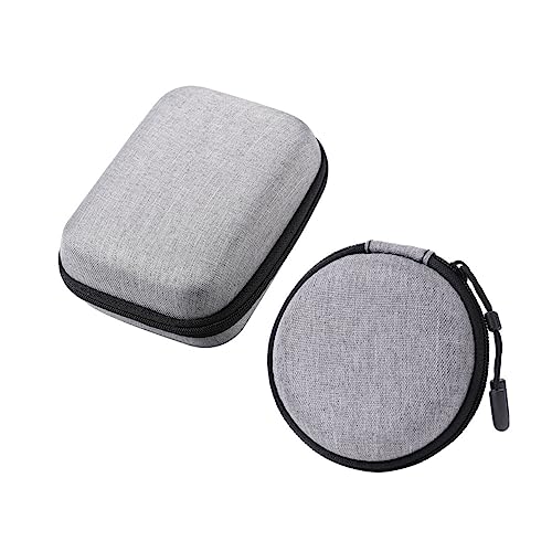 Totority 2stücke Eva Aufbewahrungstasche Für Mikrofone Und Ladegeräte Tragbare Organizer Für Kabel Und Elektronikzubehör Für Reisen Und Outdoor-aktivitäten Und Kompakt von Totority