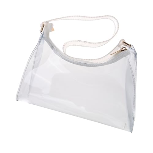 Totority Transparente Umhängetasche Modischer Schultertasche für Konzerte Sportveranstaltungen und Festivals zu Reinigen Wiederverwendbar für Persönliche Gegenstände Perfektes für Freunde Totority Transparente Umhängetasche Modischer Schultertasche für Konzerte Sportveranstaltungen und Festivals zu Reinigen Wiederverwendbar für Persönliche Gegenstände Perfektes für Freunde von Totority