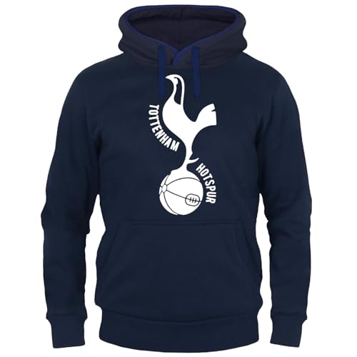 Tottenham Hotspur - Herren Fleece-Kapuzenpullover mit Grafik-Print - Offizielles Merchandise - Geschenk für Fußballfans - S von Tottenham Hotspur