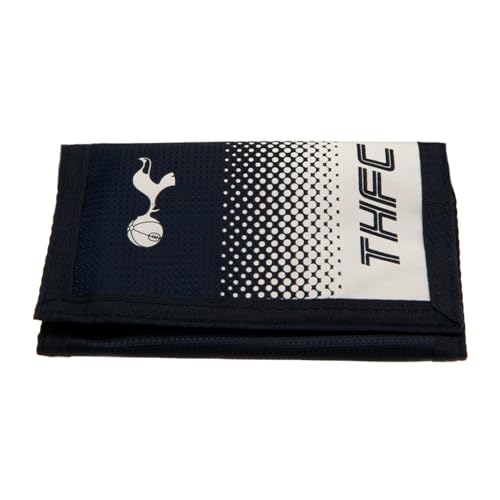 Tottenham Hotspur FC Touch Fastening Fade Design Nylon Wallet, schwarz / weiß, 4.7 x 3.2in von Tottenham Hotspur