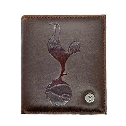 Tottenham Hotspur - Geldbörse aus Kunstleder - Offizielles Merchandise - Geschenk für Fußballfans - Braun von Tottenham Hotspur