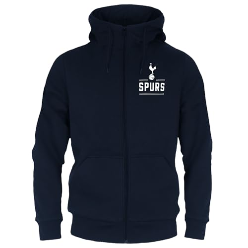 Tottenham Hotspur - Herren Fleece-Sweatjacke - Offizielles Merchandise - Geschenk für Fußballfans - XXL von Tottenham Hotspur