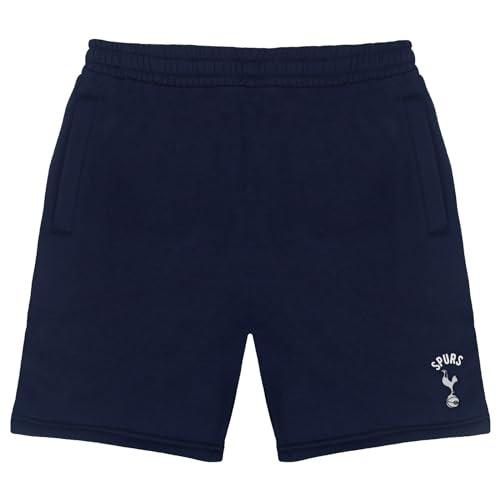 Tottenham Hotspur - Herren Jogging-Shorts aus Fleece - Offizielles Merchandise - Geschenk für Fußballfans - Dunkelblau - M von Tottenham Hotspur