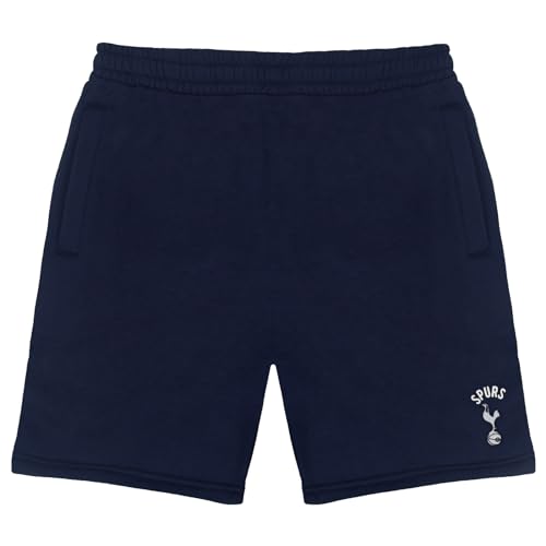 Tottenham Hotspur - Herren Jogging-Shorts aus Fleece - Offizielles Merchandise - Geschenk für Fußballfans - Dunkelblau - XL von Tottenham Hotspur