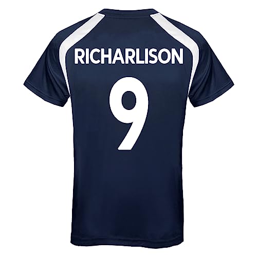 Tottenham Hotspur - Herren Trainingstrikot aus Polyester - Offizielles Merchandise - Geschenk für Fußballfans - Dunkelblau Richarlison - XL von Tottenham Hotspur