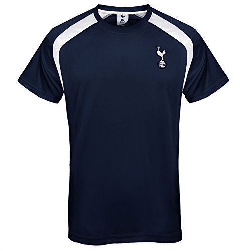 Tottenham Hotspur - Herren Trainingstrikot aus Polyester - Offizielles Merchandise - Geschenk für Fußballfans - Marineblau - 3XL von Tottenham Hotspur