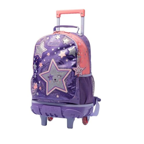 TOTTO Unisex Kinder Mj03stc005-2410-4q8m Tagesrucksack, dunkelviolett von Totto