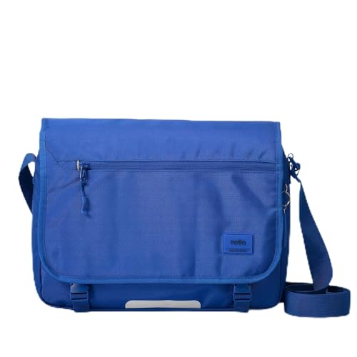 TOTTO Unisex kaspische Eco-Friendly Umhängetasche in Marineblau-Caspio von Totto