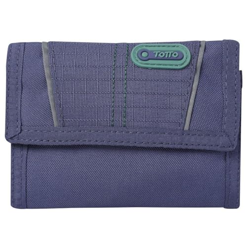 Totto AC51KLA001-1910C-Z3I Youth Wallet Indigo Blue, UBA, Mehrfarbig, Klassisch von Totto