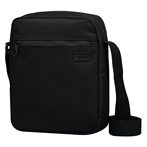 TOTTO Herren Tasche P Tablet Pastizal Umhängetasche, Black (schwarz) von Totto