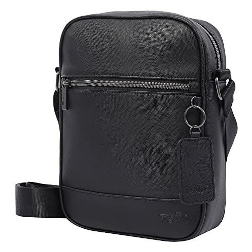 TOTTO Herren Umhängetasche Farbe Schwarz-Doomer Taschen von Totto