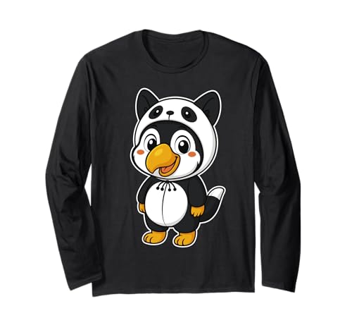 Kawaii-Tukan im Panda-Kostüm für Mädchen, Kinder, Tukan-Liebhaber Langarmshirt Kawaii-Tukan im Panda-Kostüm für Mädchen, Kinder, Tukan-Liebhaber Langarmshirt von Toucan In Panda Costume Kawaii Design