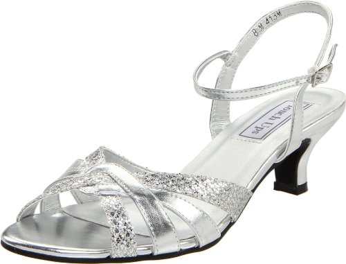 Touch Ups Frauen Jane Offener Zeh Anlass Knoechel Riemen Sandalen Silber Groesse 7 US /38 EU Touch Ups Frauen Jane Offener Zeh Anlass Knoechel Riemen Sandalen Silber Groesse 7 US /38 EU von Touch Ups