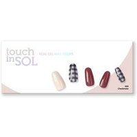 touch in SOL - Real Gel Nail Strips - 12 Types #09 Checkmate von Touch in Sol