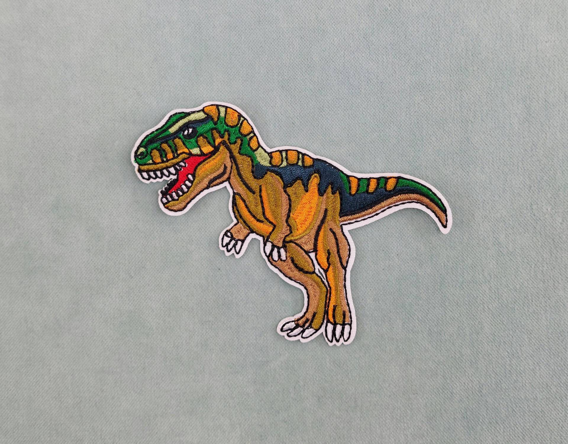T-Rex-Abzeichen, Tyrannosaurus-Aufnäher Zum Aufbügeln, Aufbügeln Oder Aufnähen, Individuelle Gestaltung Von Kleidung Und Accessoires T-Rex-Abzeichen, Tyrannosaurus-Aufnäher Zum Aufbügeln, Aufbügeln Oder Aufnähen, Individuelle Gestaltung Von Kleidung Und Accessoires von ToucheSupreme