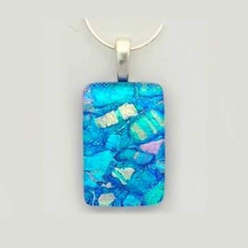 Ein Hauch Von Glas Dichroic Halskette - Style #6 von TouchofGlassDichroic