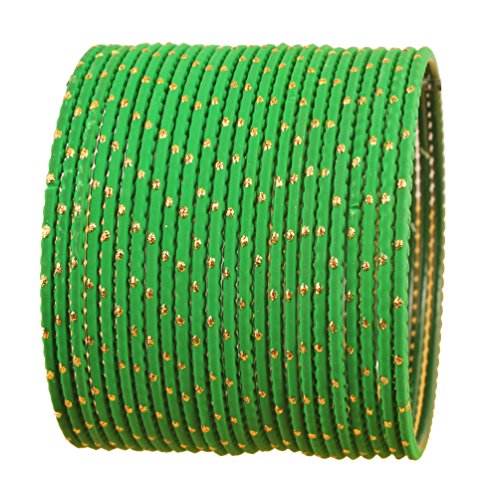 Touchstone Armreif Kollektion exklusive Glasur Gras Designer Schmuck spezielle Armreifen Armbänder für Damen 2.62 Set 2 Grün von Touchstone