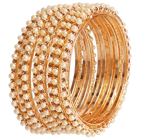 Touchstone Perlen-Armband-Kollektion indischen Bollywood Exklusiv verzierte Blick Yellow RhinestoneFaux Perlen Designer Schmuck Armband-Armbänder Set von 8 in der Antike Goldton für Frauen. Touchstone Perlen-Armband-Kollektion indischen Bollywood Exklusiv verzierte Blick Yellow RhinestoneFaux Perlen Designer Schmuck Armband-Armbänder Set von 8 in der Antike Goldton für Frauen. von Touchstone