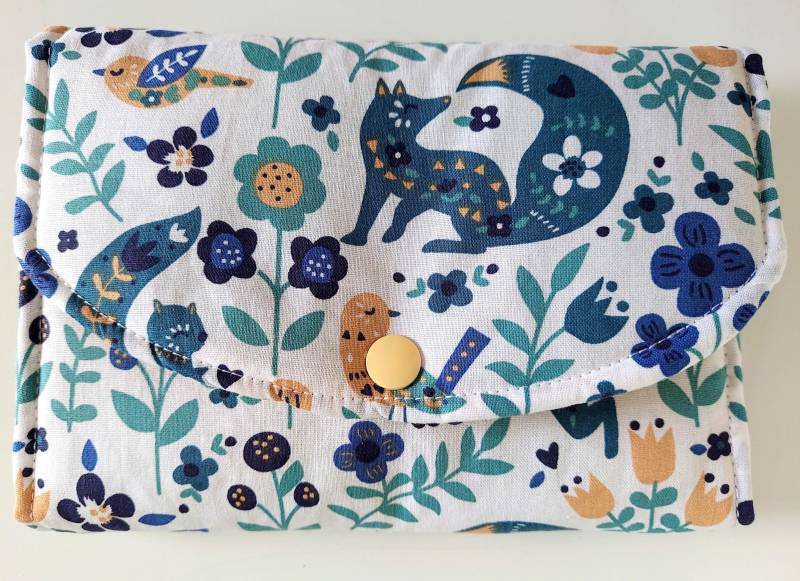 Haarspangenetui Zauberwald - Personalisiertes Geschenk Für Kleines Mädchen Handgefertigt in Frankreich von ToudouxDeLaMaitresse