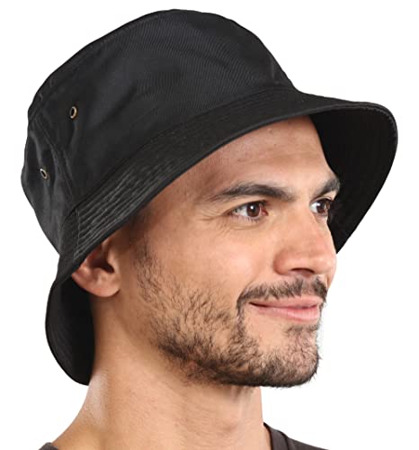 Tough Headwear Fischerhut Sonnenhut - Bucket Hat Herren - Sommerhut Damen LSF 50 - Anglerhut - Hut Damen Sommer - Knitterfrei und atmungsaktiv von Tough Headwear