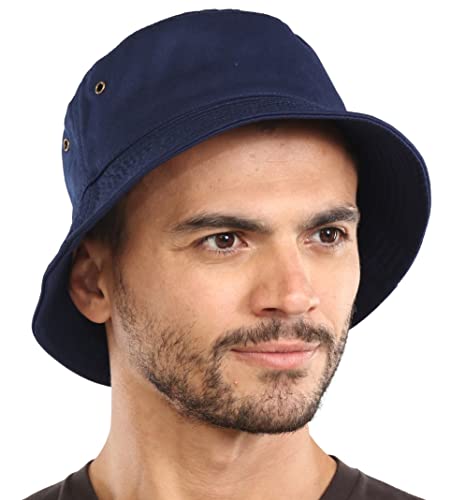 Tough Headwear Fischerhut für Herren – Fischerhut – Herren-Strandhut – Fischerhut für Damen – Strandhüte für Damen – Sonnenhüte Marineblau Tough Headwear Fischerhut für Herren – Fischerhut – Herren-Strandhut – Fischerhut für Damen – Strandhüte für Damen – Sonnenhüte Marineblau von Tough Headwear