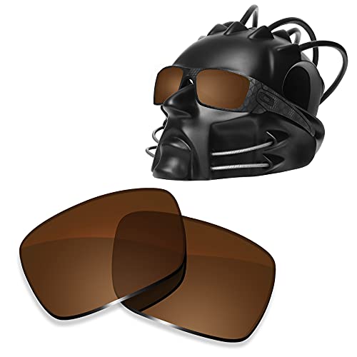 ToughAsNails Polarisierte Gläser, Ersatz für Oakley Fuel Cell Sonnenbrille, weitere Optionen, Braun / bronzefarben, Einheitsgröße von ToughAsNails