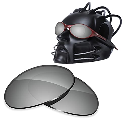ToughAsNails Polarisierte Linse Ersatz für Oakley Eye Jacket 1.0 Sonnenbrille, Silber / Chrom, Einheitsgröße von ToughAsNails