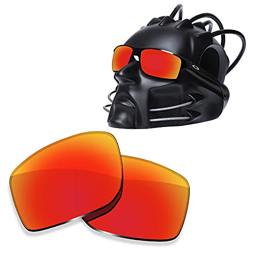 ToughAsNails Objektiversatz für Oakley Gibston Sonnenbrille - Weitere Optionen, Feuerorange, Einheitsgröße von ToughAsNails