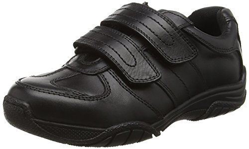 Toughees Jungen Chivers Double Velcro Bequeme Einlegesohle, Schwarz, 36.5 EU von Toughees