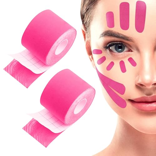 Face Lifting Tape, Anti Falten Pflaster, 2 Stück Lifting Tapes Gesicht, Anti Falten Gesichtstape für Glatte Augen, Multifunktional Face Tape, Wrinkle Patch für Straffung und Straffung der Haut von Toulifly