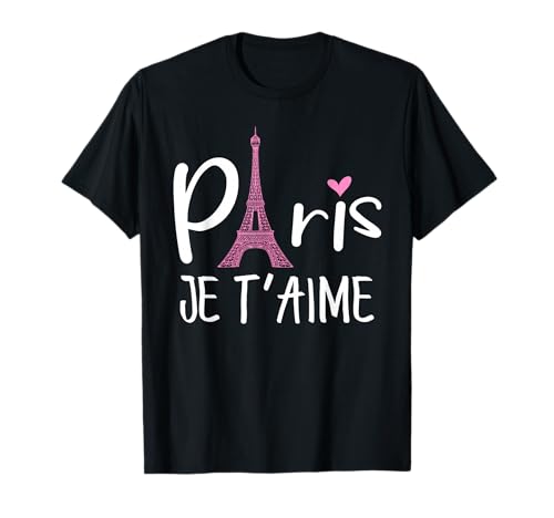 Eiffelturm Paris Urlaub Frankreich Souvenirhemd Damen T-Shirt von Tour Eiffel Paris France Filles Vacances Souvenir
