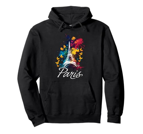 Eiffelturm Paris Mädchen Reise Urlaub Frankreich Souvenir Pullover Hoodie von Tour Eiffel Paris France VacancesSouvenir Tees