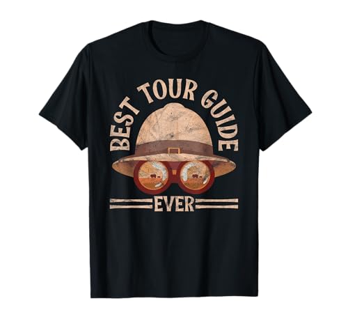 Tour Guide Abenteuer Outfit für Männer Frauen - Reiseleiter Reiseberater Best Tour Guide Ever T-Shirt - Schwarz - Klein - Unisex - Klassisch - Polyester 100% Tour Guide Abenteuer Outfit für Männer Frauen - Reiseleiter Reiseberater Best Tour Guide Ever T-Shirt - Schwarz - Klein - Unisex - Klassisch - Polyester 100% von Tour Guide Abenteuer Outfit für Männer Frauen