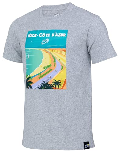 Tour de France T-Shirt Ankunft Nizza Côte d'Azur – Offizielle Kollektion Radfahren von Tour de France
