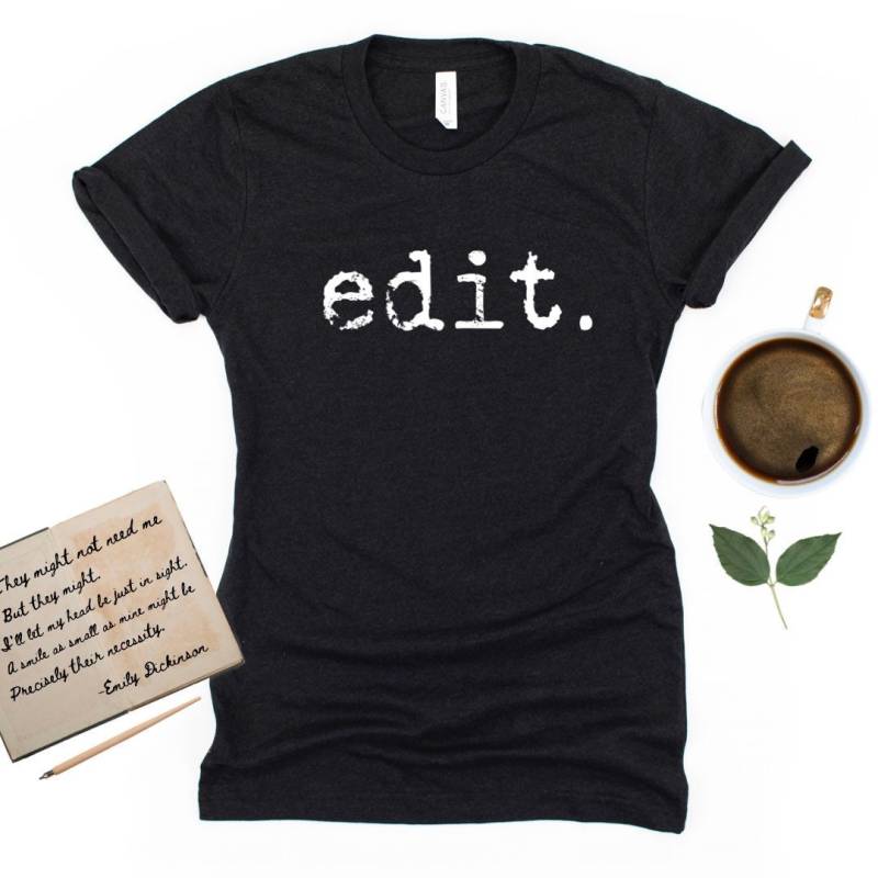 Bearbeiten Sie Ihr Buch - Leben Kurzarm Unisex T-Shirt Bearbeiten Sie Ihr Buch - Leben Kurzarm Unisex T-Shirt von TourDeBookshop