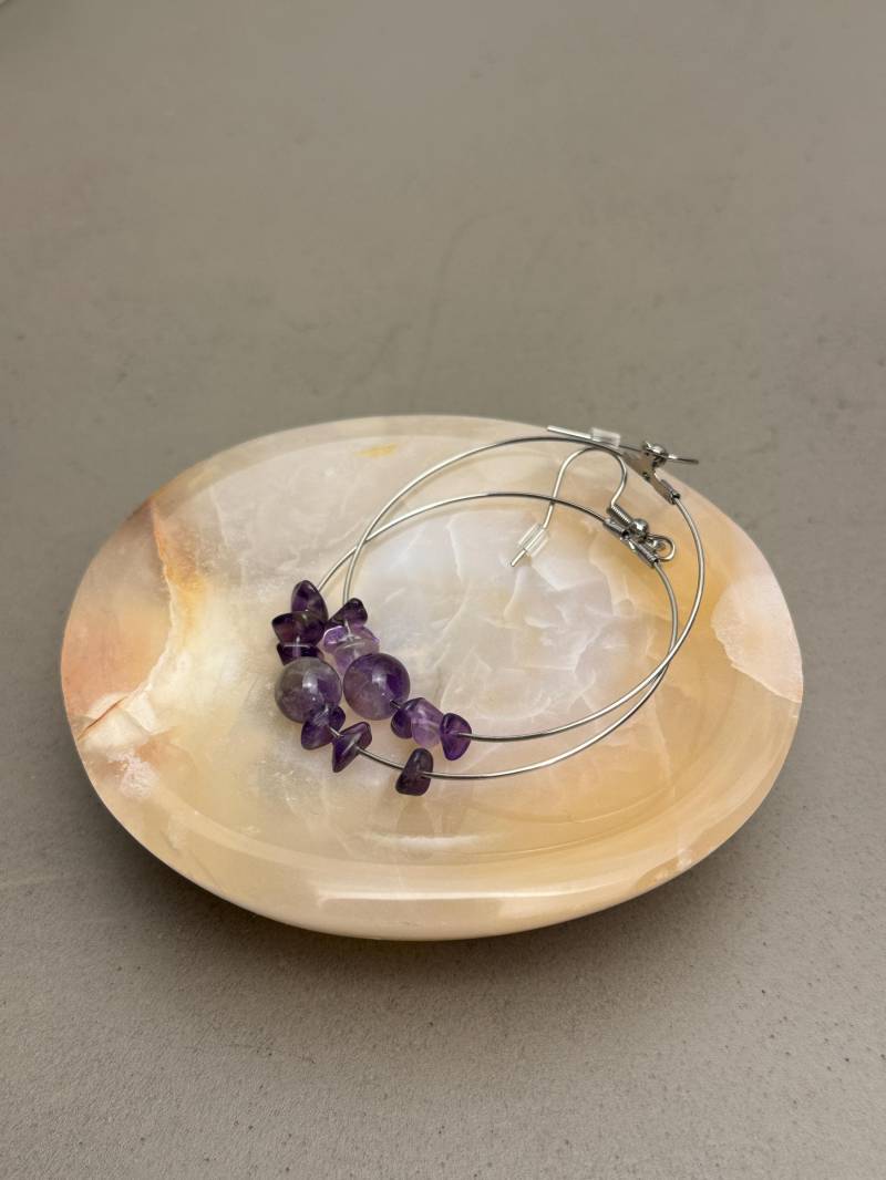 Crystal Hoops von Tourmalinemind