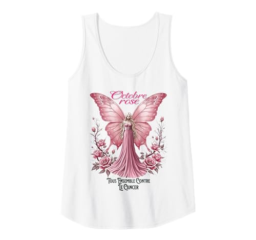 Damen Oktober Rosa – Für sie, für Uns, für Morgen Tank Top von Tous contre le cancer